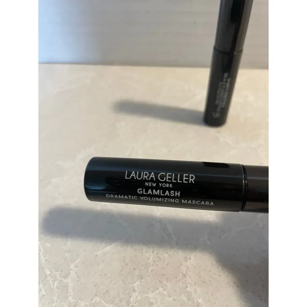 Laura Geller Mascara GlamLash dramatic Volumizing mascara duo black .20 fl oz nw